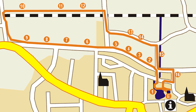 Wegeplan BARFUSS-PARK