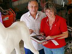 Hasso Lange und Corinna Aust